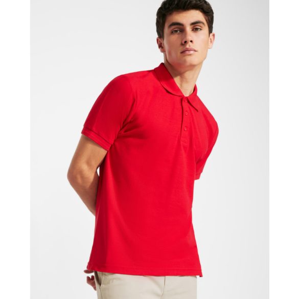 PO6609 - Tricou polo adulti - PEGASO PREMIUM - [Albastru celest]
