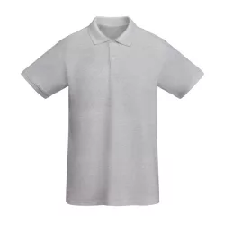   PO6617 - Tricou polo cu maneca scurta - PRINCE - [Gri melanj]