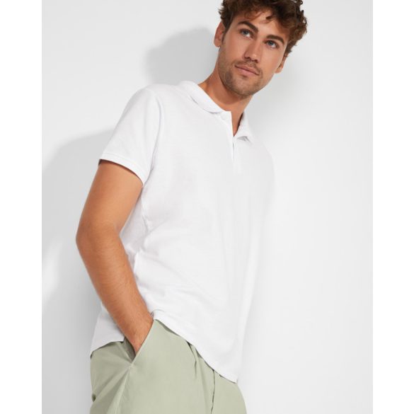 PO6617 - Tricou polo cu maneca scurta - PRINCE - [Rosu]