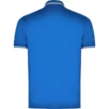 PO6629 - Tricou polo cu maneca scurta - MONTREAL - [Albastru royal/Alb]