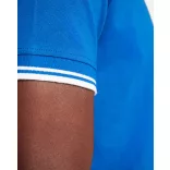 PO6629 - Tricou polo cu maneca scurta - MONTREAL - [Albastru royal/Alb]