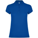 PO6634 - Tricou polo dama - STAR WOMAN - [Albastru royal]