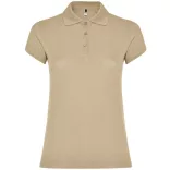 PO6634 - Tricou polo dama - STAR WOMAN - [Nisipiu]