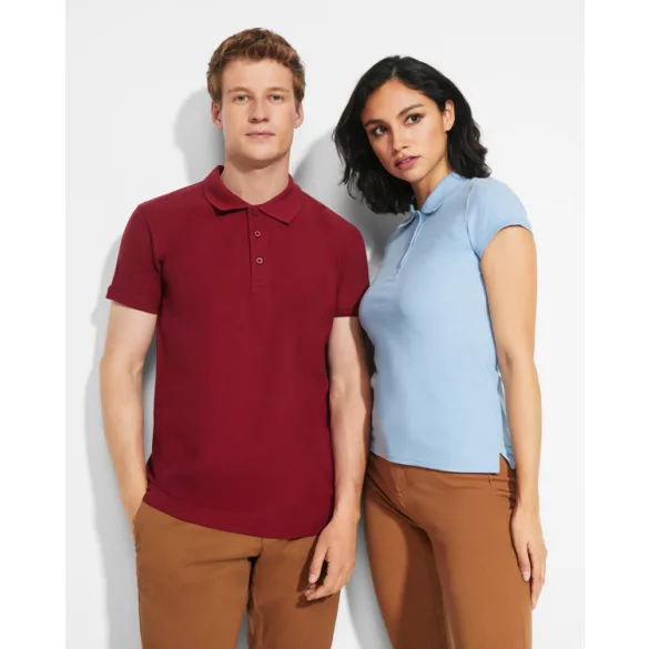 PO6634 - Tricou polo dama - STAR WOMAN - [Nisipiu]