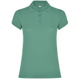 PO6634 - Tricou polo dama - STAR WOMAN - [Dark mint]