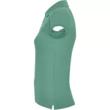 PO6634 - Tricou polo dama - STAR WOMAN - [Dark mint]