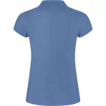 PO6634 - Tricou polo dama - STAR WOMAN - [Albastru riviera]