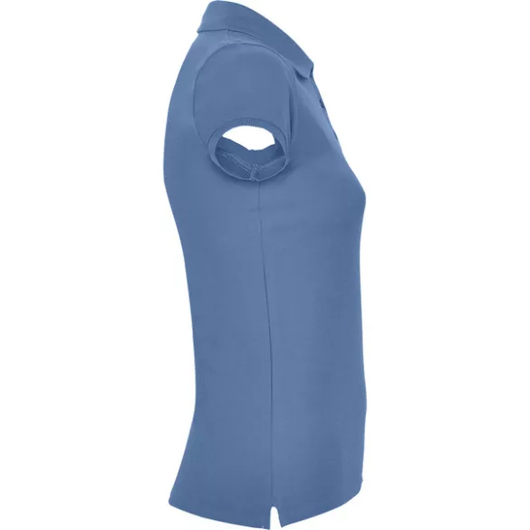 PO6634 - Tricou polo dama - STAR WOMAN - [Albastru riviera]