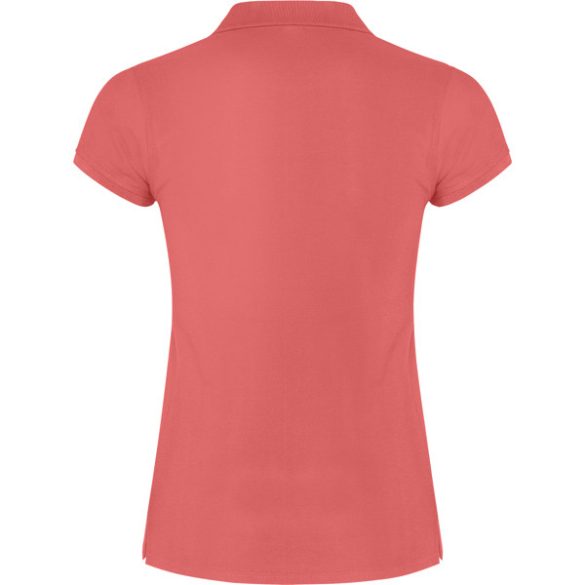 PO6634 - Tricou polo dama - STAR WOMAN - [Rosu crizantema]