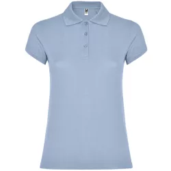 PO6634 - Tricou polo dama - STAR WOMAN - [Albastru zen]