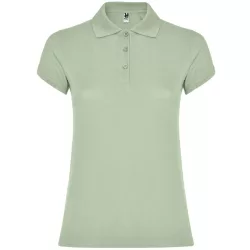 PO6634 - Tricou polo dama - STAR WOMAN - [Verde mist]