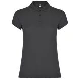 PO6634 - Tricou polo dama - STAR WOMAN - [Plumb inchis]