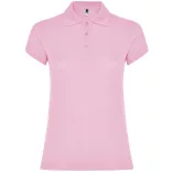 PO6634 - Tricou polo dama - STAR WOMAN - [Roz deschis]