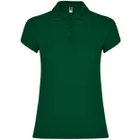PO6634 - Tricou polo dama - STAR WOMAN - [Verde sticla]