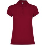 PO6634 - Tricou polo dama - STAR WOMAN - [Grena]