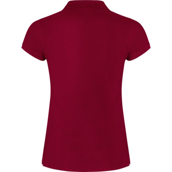 PO6634 - Tricou polo dama - STAR WOMAN - [Grena]
