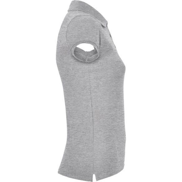 PO6634 - Tricou polo dama - STAR WOMAN - [Gri melanj]