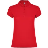 PO6634 - Tricou polo dama - STAR WOMAN - [Rosu]