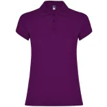 PO6634 - Tricou polo dama - STAR WOMAN - [Mov purpura]