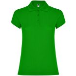 PO6634 - Tricou polo dama - STAR WOMAN - [Verde iarba]