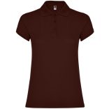PO6634 - Tricou polo dama - STAR WOMAN - [Ciocolatiu]