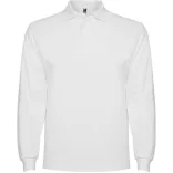 PO6635 - Tricou polo adulti - ESTRELLA L/S - [Alb]