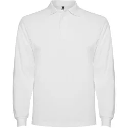 PO6635 - Tricou polo adulti - ESTRELLA L/S - [Alb]
