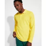 PO6635 - Tricou polo adulti - ESTRELLA L/S - [Negru]