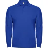 PO6635 - Tricou polo adulti - ESTRELLA L/S - [Albastru royal]