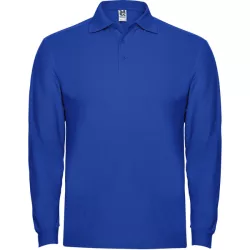   PO6635 - Tricou polo adulti - ESTRELLA L/S - [Albastru royal]