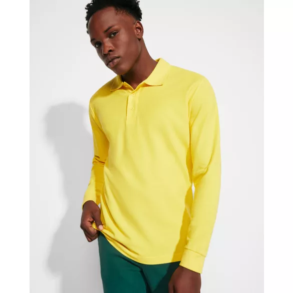 PO6635 - Tricou polo adulti - ESTRELLA L/S - [Albastru royal]