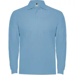   PO6635 - Tricou polo adulti - ESTRELLA L/S - [Albastru celest]