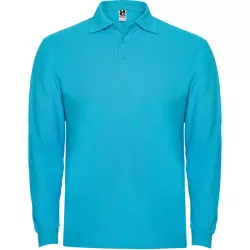 PO6635 - Tricou polo adulti - ESTRELLA L/S - [Turcoaz]