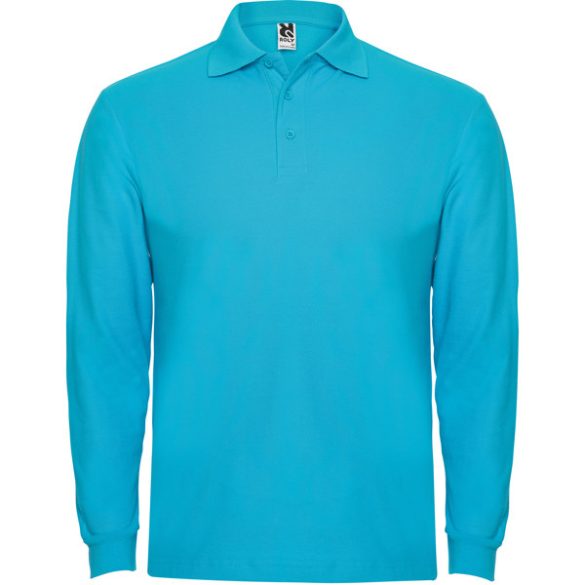 PO6635 - Tricou polo adulti - ESTRELLA L/S - [Turcoaz]