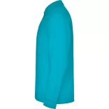 PO6635 - Tricou polo adulti - ESTRELLA L/S - [Turcoaz]