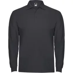 PO6635 - Tricou polo adulti - ESTRELLA L/S - [Plumb inchis]