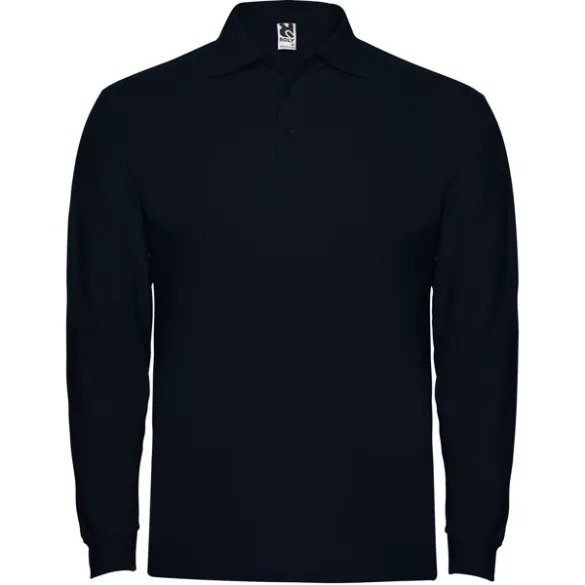 PO6635 - Tricou polo adulti - ESTRELLA L/S - [Bleumarin]