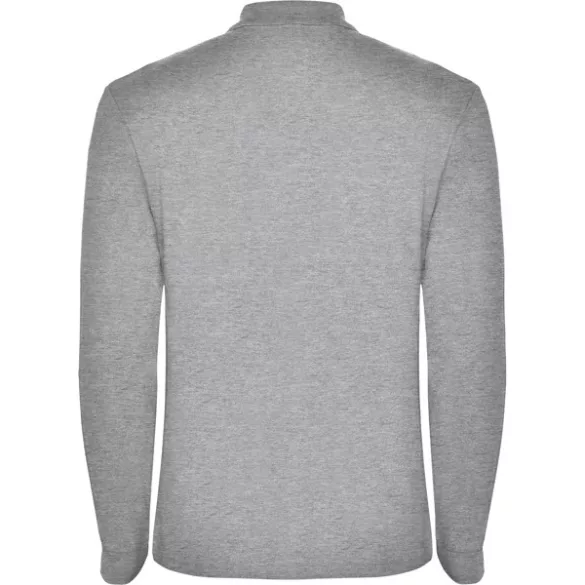 PO6635 - Tricou polo adulti - ESTRELLA L/S - [Gri melanj]