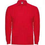 PO6635 - Tricou polo adulti - ESTRELLA L/S - [Rosu]