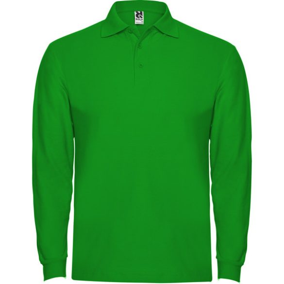 PO6635 - Tricou polo adulti - ESTRELLA L/S - [Verde iarba]