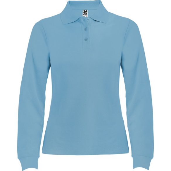 PO6636 - Tricou polo dama - ESTRELLA WOMAN L/S - [Albastru celest]