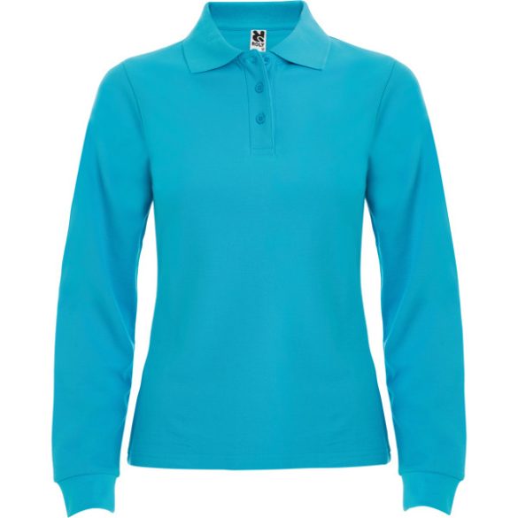 PO6636 - Tricou polo dama - ESTRELLA WOMAN L/S - [Turcoaz]