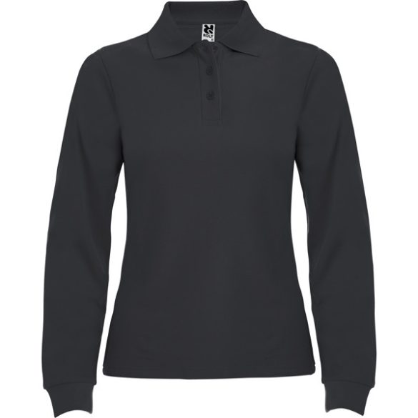 PO6636 - Tricou polo dama - ESTRELLA WOMAN L/S - [Plumb inchis]