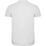 PO6638 - Tricou Polo adulti - STAR - [Alb]