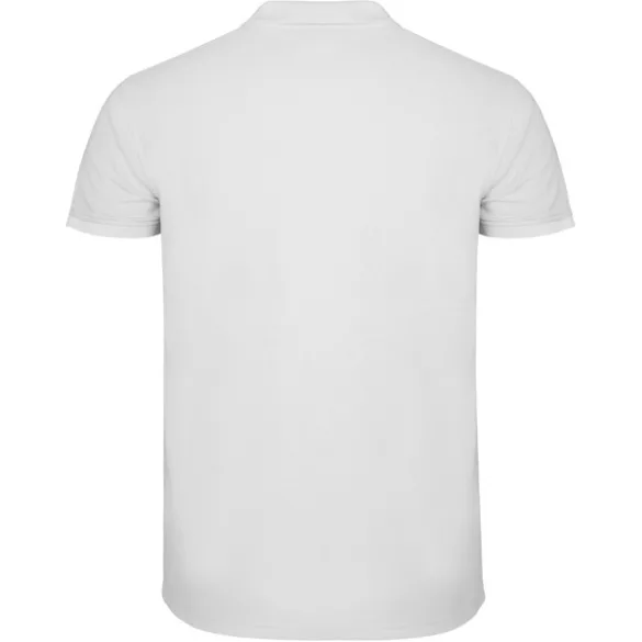 PO6638 - Tricou Polo adulti - STAR - [Alb]