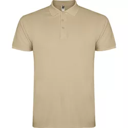 PO6638 - Tricou Polo adulti - STAR - [Nisipiu]