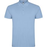 PO6638 - Tricou Polo adulti - STAR - [Albastru celest]