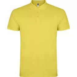 PO6638 - Tricou Polo adulti - STAR - [Amarillo maiz]