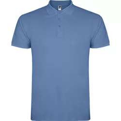 PO6638 - Tricou Polo adulti - STAR - [Albastru riviera]