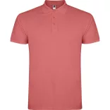 PO6638 - Tricou Polo adulti - STAR - [Rosu crizantema]